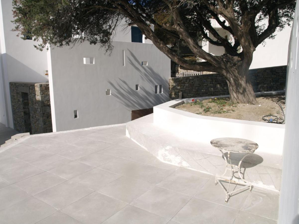 Paros-Memories-Neubau-Villen, Sportpool Aspro Chorio Exterior photo