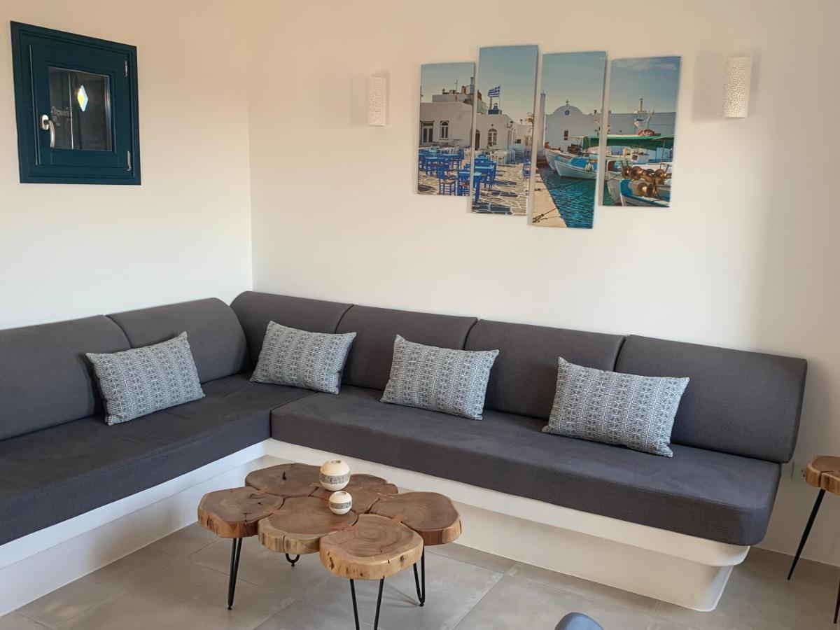 Paros-Memories-Neubau-Villen, Sportpool Aspro Chorio Exterior photo